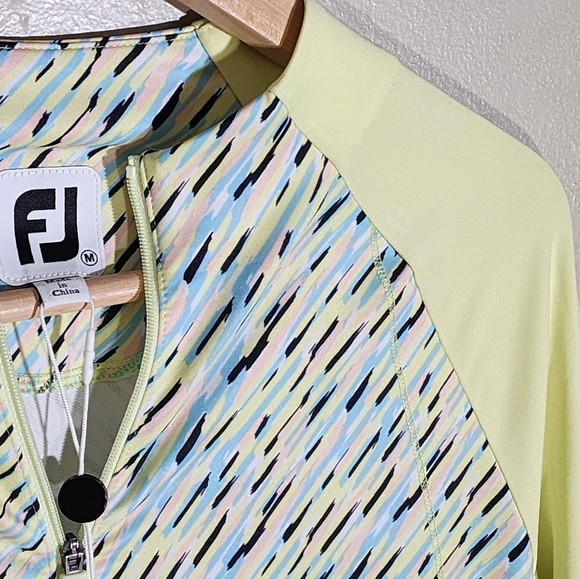 Footjoy Mid Layer Multicolor Patterned Jacket - Picture 8 of 9